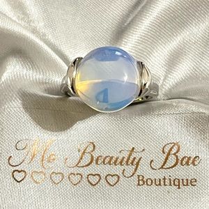 Silver Opalite Ring